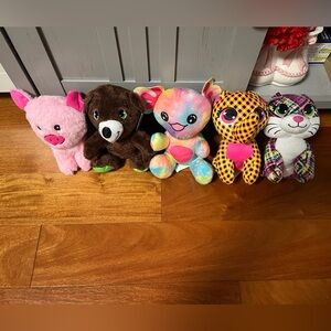 Colorful Plush Toy Set for Kids set of 5